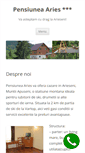 Mobile Screenshot of pensiuneaaries.ro
